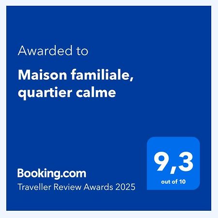 Maison Familiale, Quartier Calme 勒芒 外观 照片