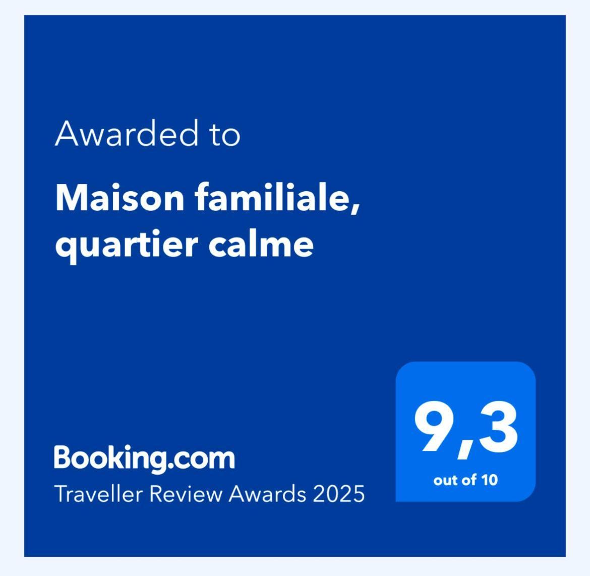 Maison Familiale, Quartier Calme 勒芒 外观 照片